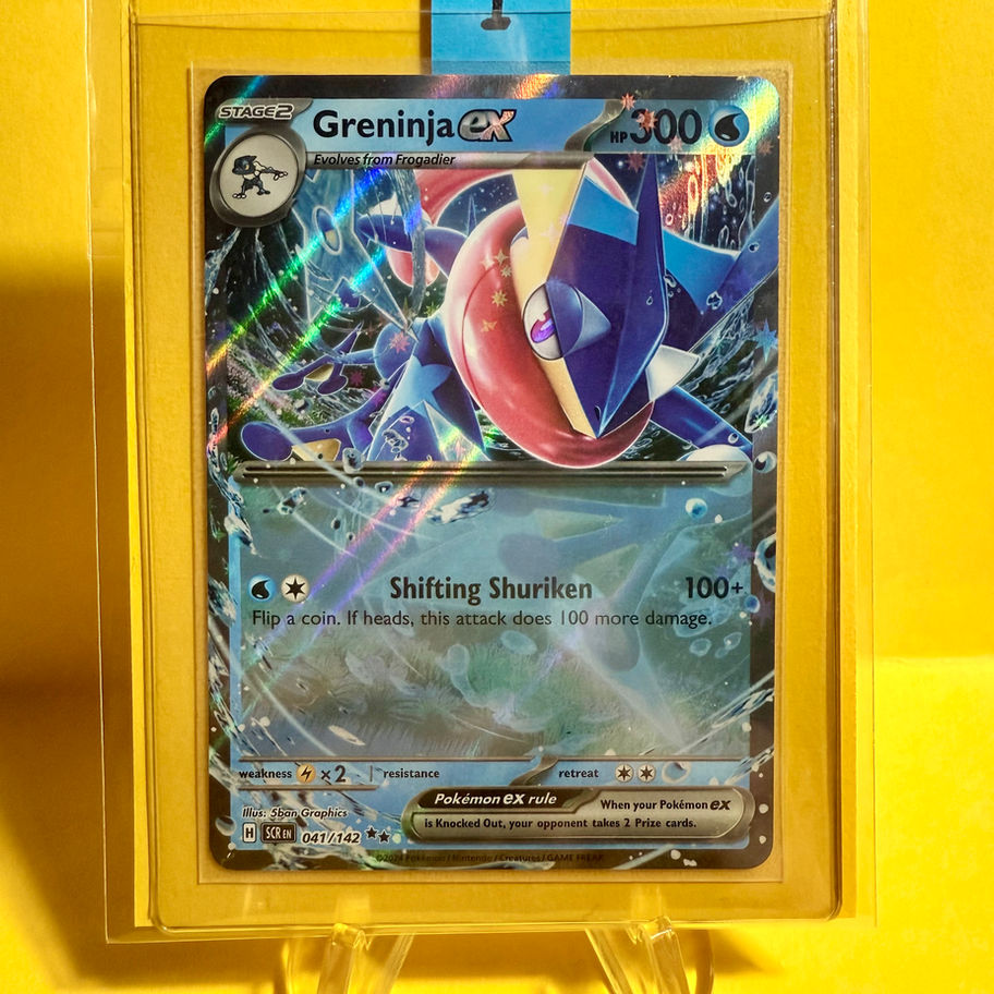 greninja card sleeved