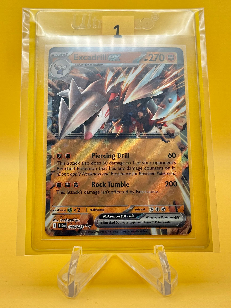 excadrill card sleeved