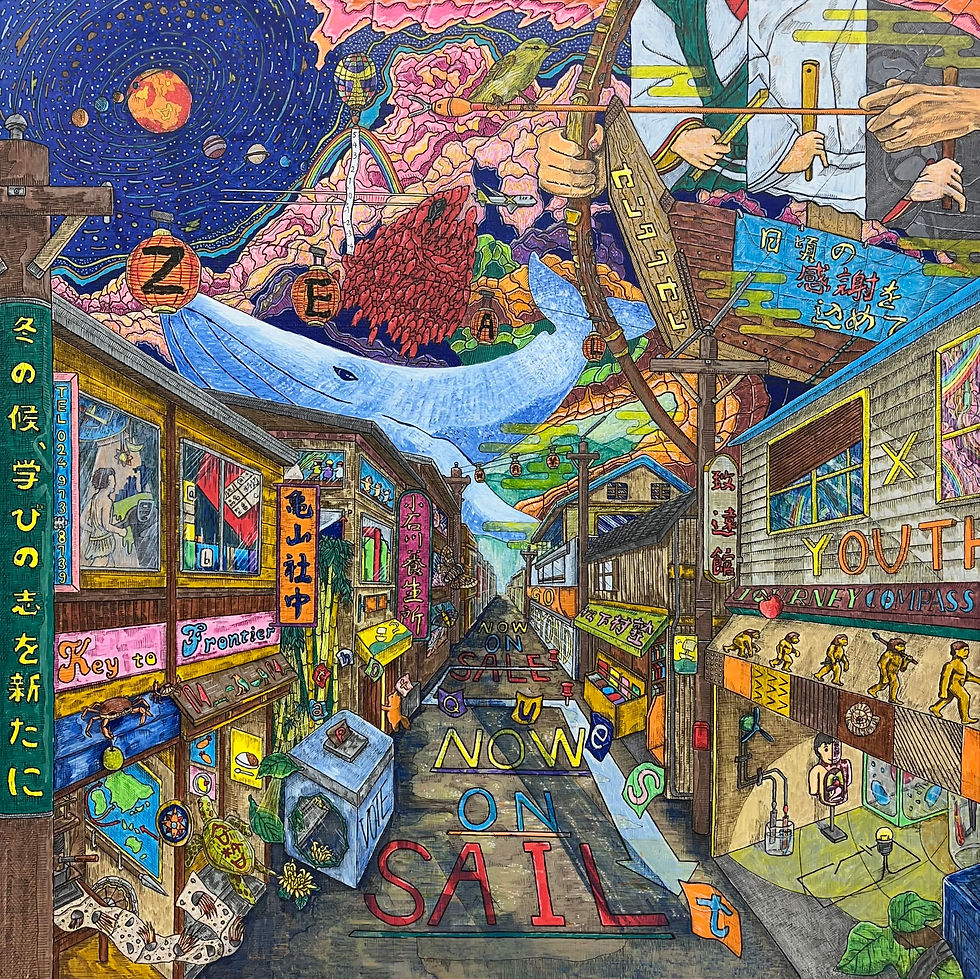 郡山の個別指導塾センタクセン 冬期キャンペーン用イラスト