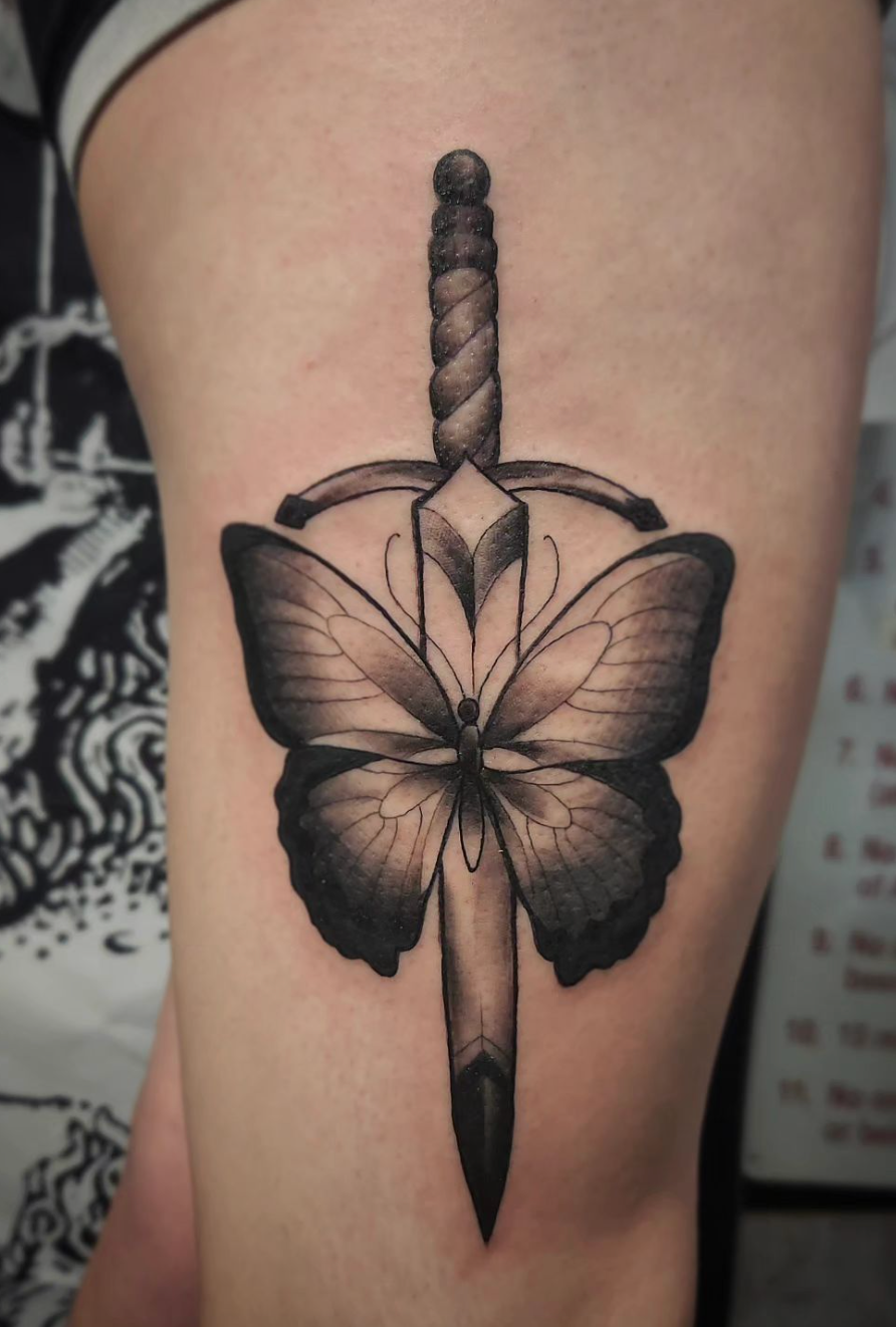 butterfly tattoo design