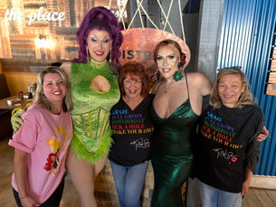 District Kitchen Drag Show by CNR productions featuring Kenadie St. James 