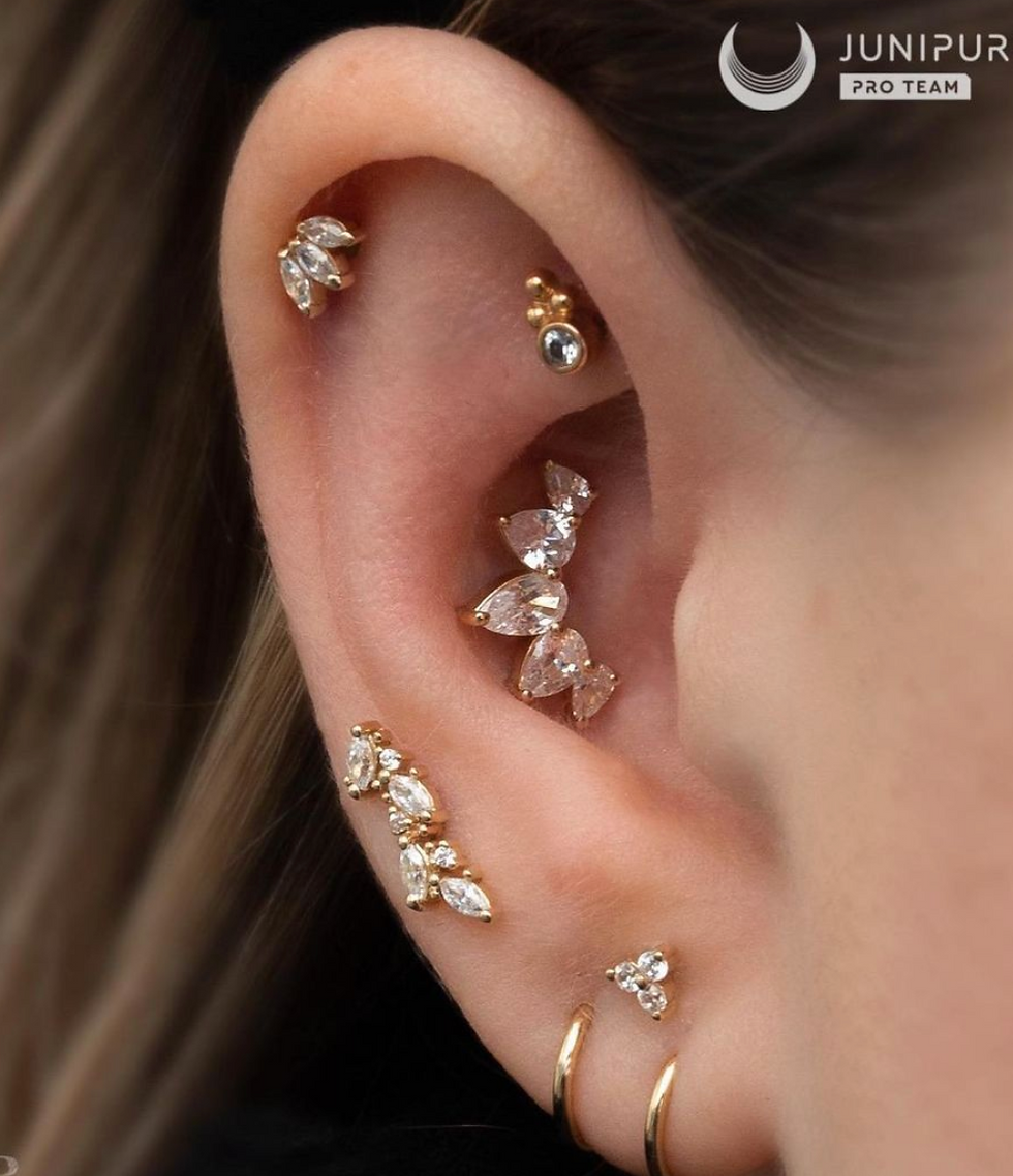 perfectly curated gold ear project