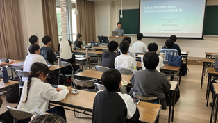 岐阜高専で講義に登壇しました