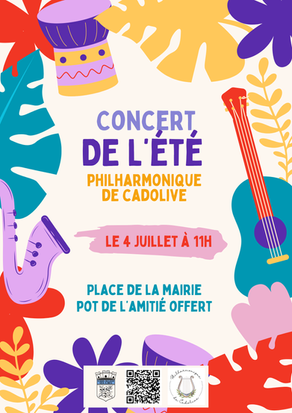 La Philharmonique de Cadolive fait résonner les premiers airs de l'été