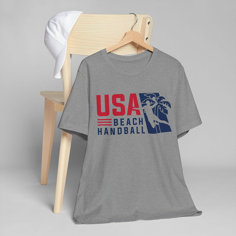Thumbnail: USA Beach Handball Unisex Jersey T-Shirt