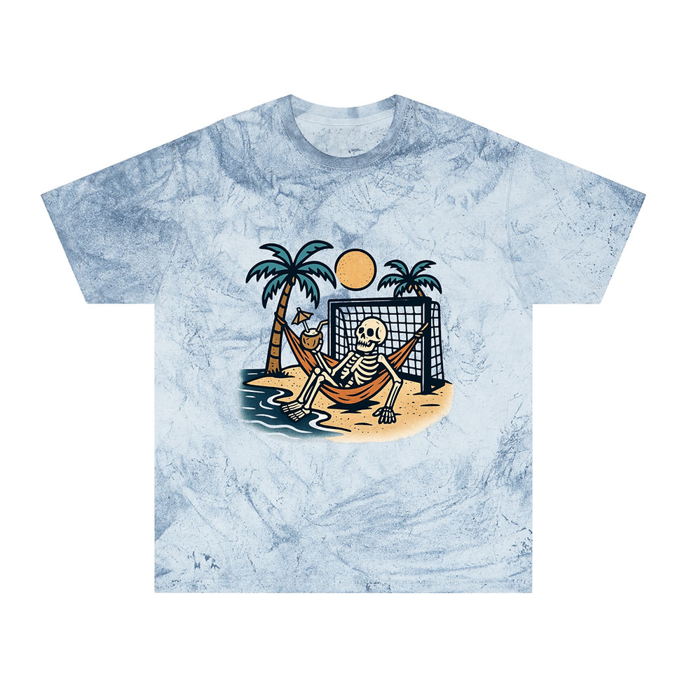 Thumbnail: Beach Club Bum Unisex Color Blast T-Shirt
