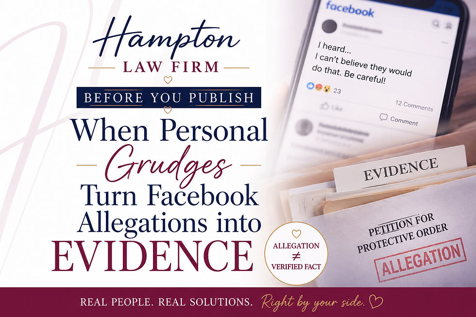 Before You File A Court Filing Using Defamatory Information - Check With A Licensed Attorney - Liability May Apply