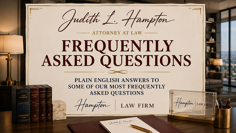 FAQ: DOES LOUISIANA HAVE A LEMON LAW?