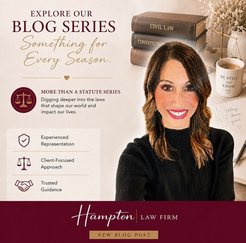 More Than a Statute: The Things I Can Do Anywhere