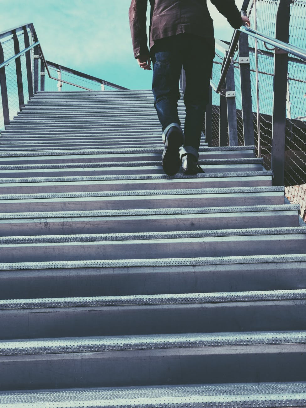 Taking stairs