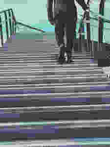 Taking stairs