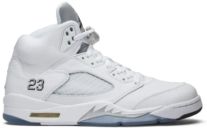 Air Jordan 5 Retro 'White Metallic' 2026