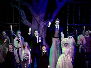 HPU's "The Addams Family" cast.