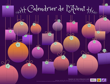Couverture de Le calendrier de l'Avent
