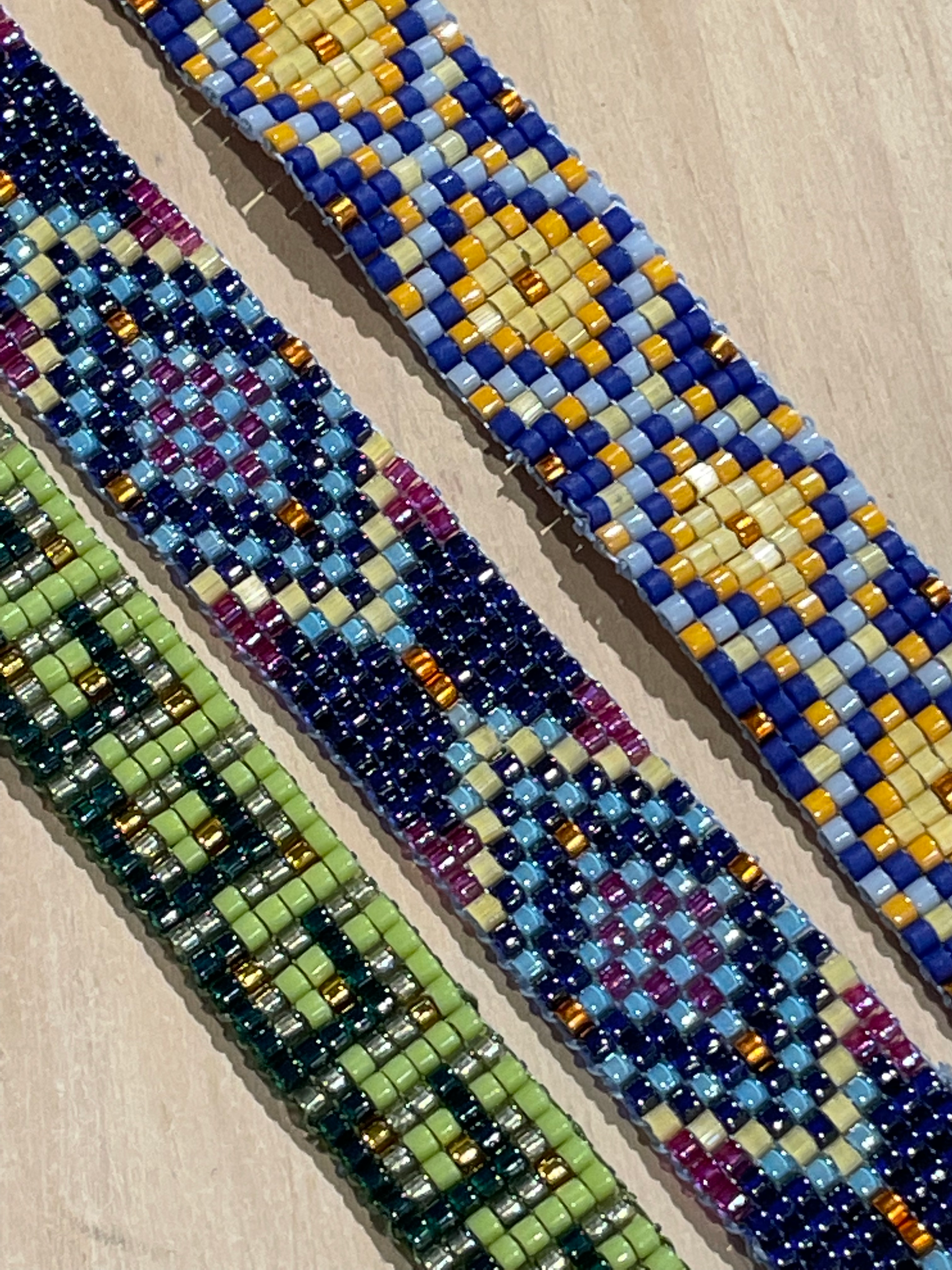 Woven Beaded Bracelets