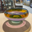 Thumbnail: Striped Glass Bowl