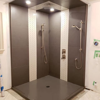 Image of an open shower area