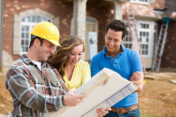 Construction_ Homeowners Excited to Look at Plans