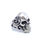 Miniatura: Anillo calavera decorado grands