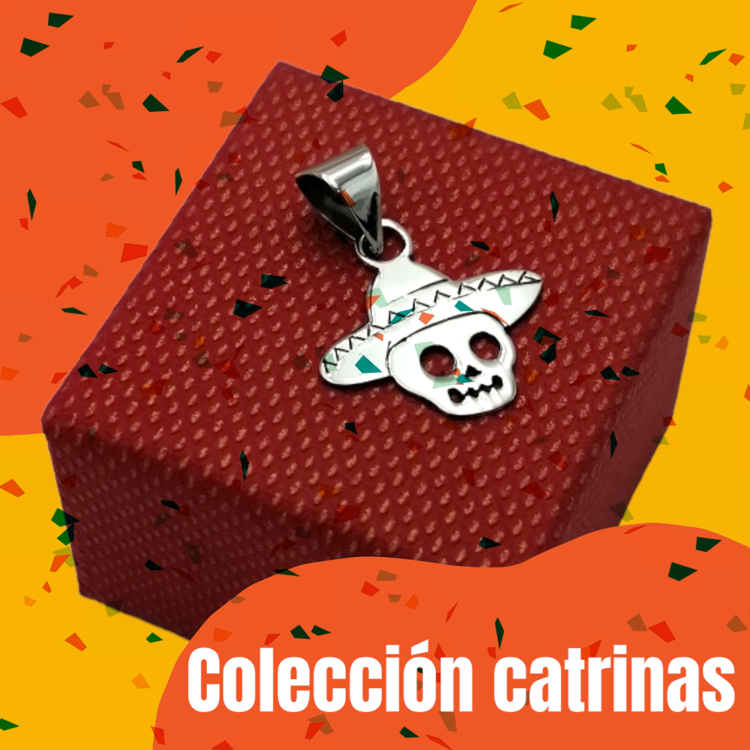 Dije Catrin mexicano pancho Plata.925