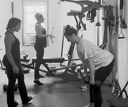 Greenville SC personal training at Gray Training - group fitness clients in a functional strength workout
