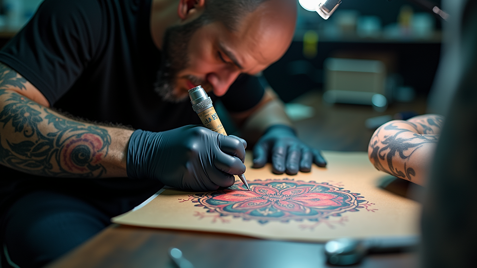 Art et Passion: L'Univers Sly Tattoo Art