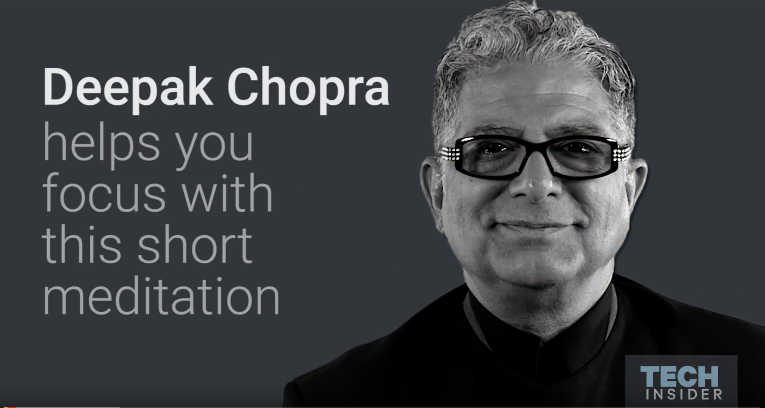 Easy 3 min meditation with Deepak
