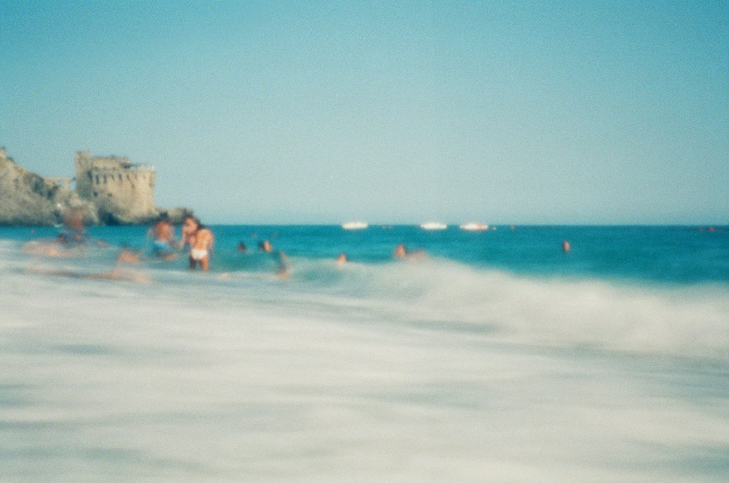 amalfi kueste mit der lochblende fotografiert