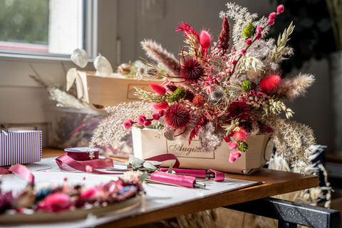 Ateliers - Popp'yt Créations Florales fleurs séchées à Rennes