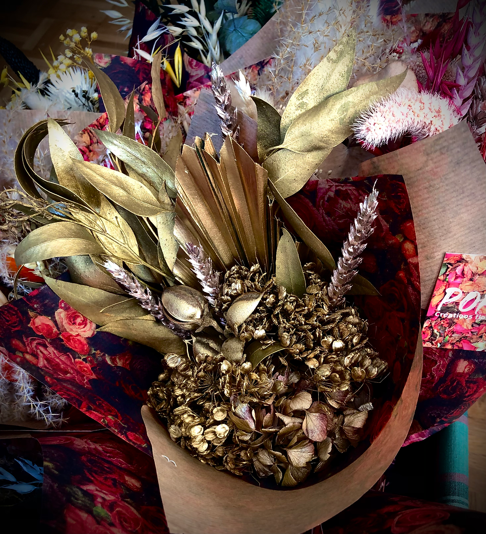 Bouquet Chercheur d'or - Popp'yt Créations Florales