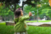 Girl with bubbles