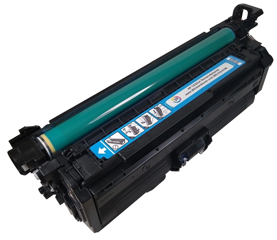 HP compatible CE261A Cyan toner