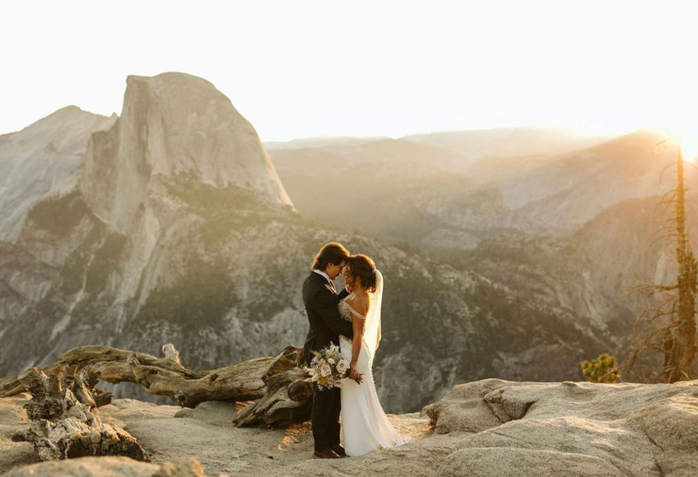 Glacier Point Yosemite Wedding