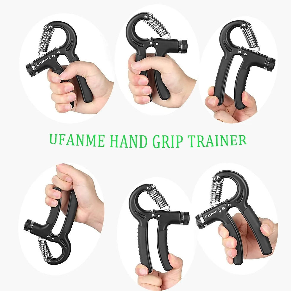 Thumbnail: Adjustable Fitness Hand Arm Hand Grip Exercise