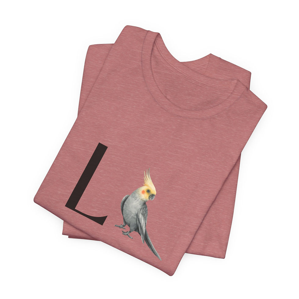 Thumbnail: Cockatiel love Short Sleeve Tee
