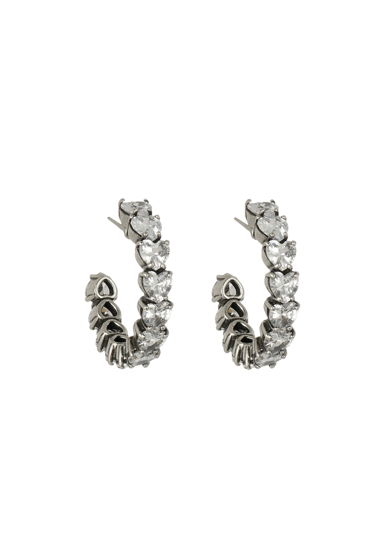 BR ARGOLA ZIRCONIA ROMANCE PRATA BOHO