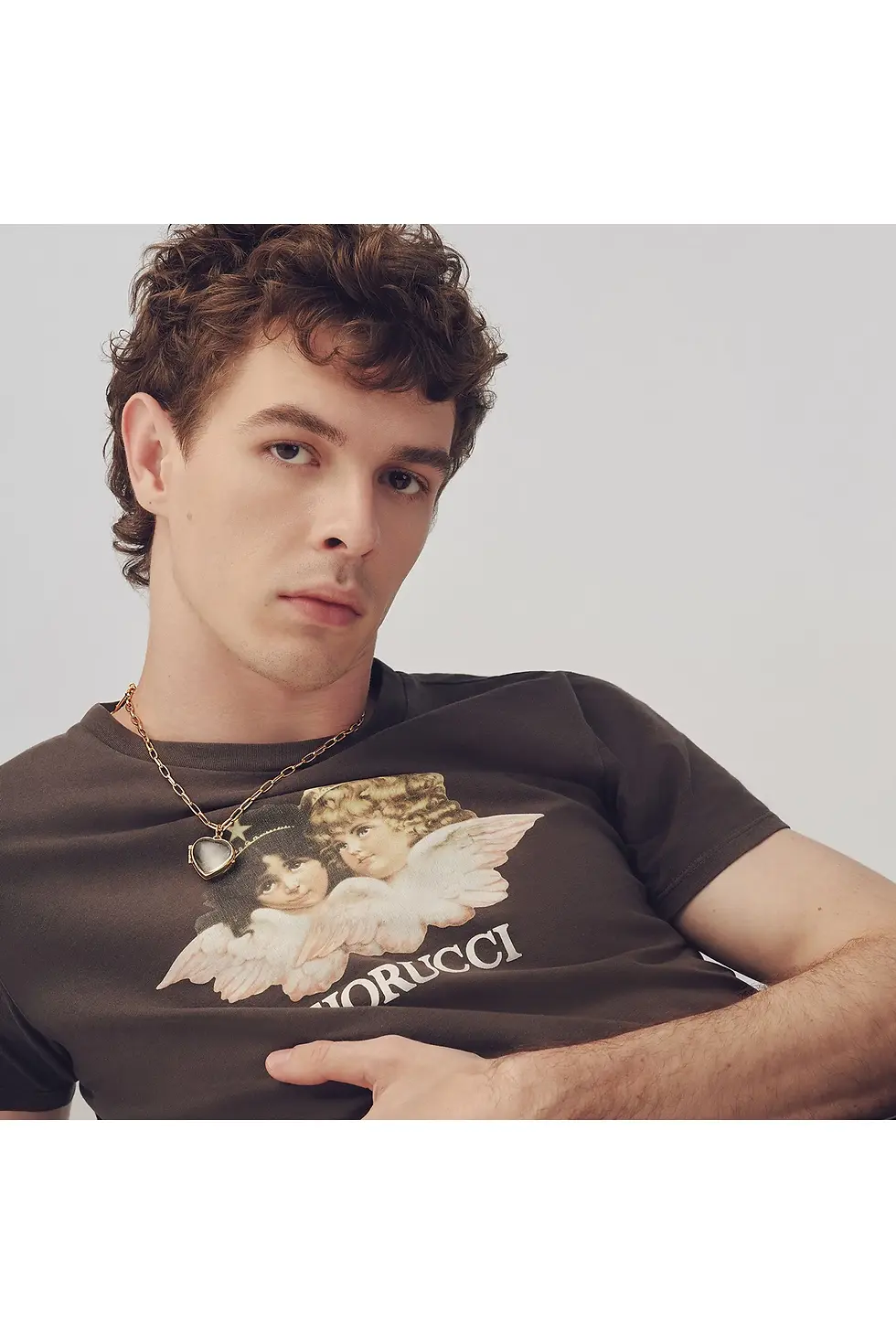 Miniatura: COLAR RELICARIO ALB