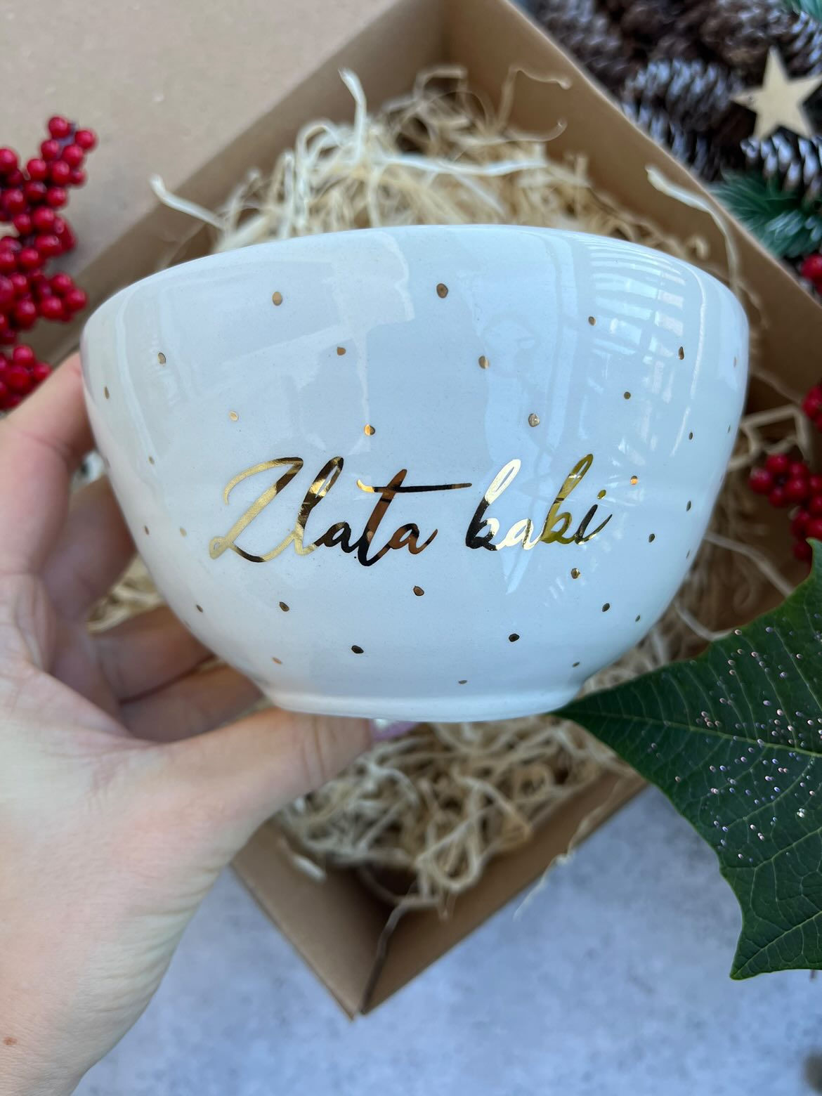 Unikatne skodelice za kosmiče/piškote