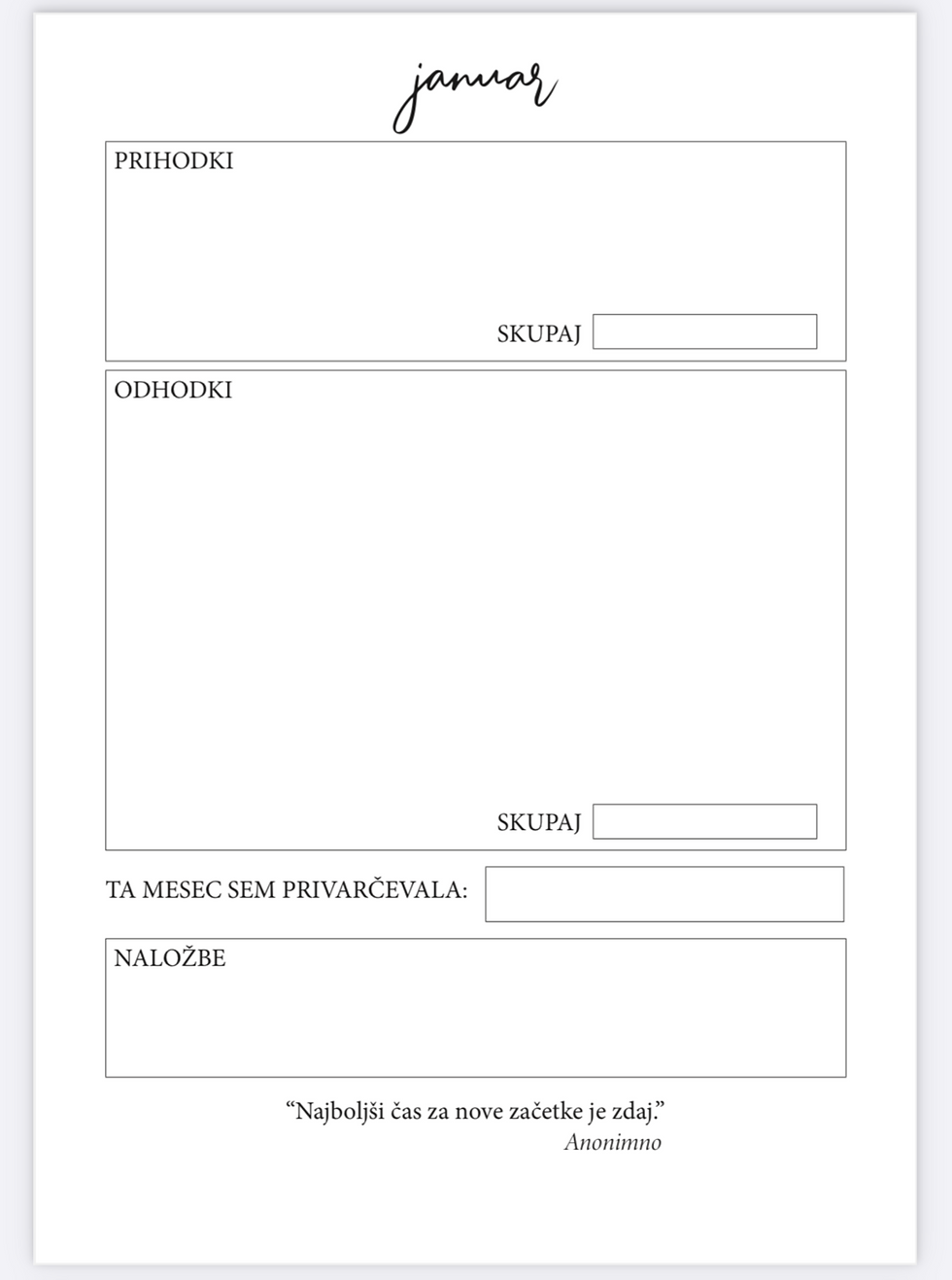 Sličica: ROKOVNIK ZA LETO 2026