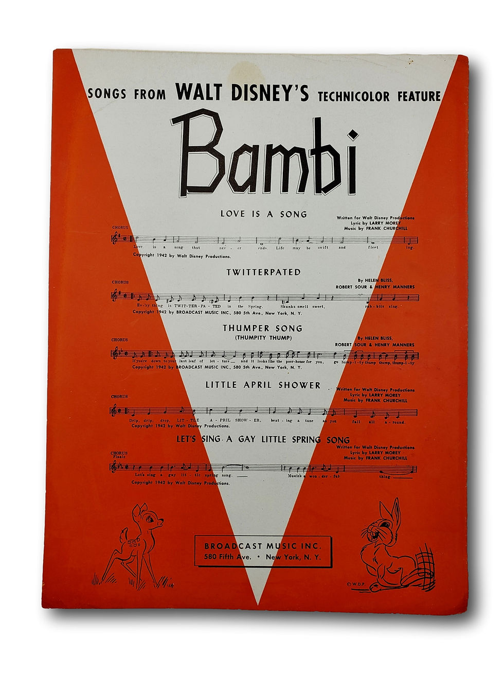 Thumbnail: WWII “The Army Ground Forces” Sheet Music – 1943 Patriotic March Song – Broadcas