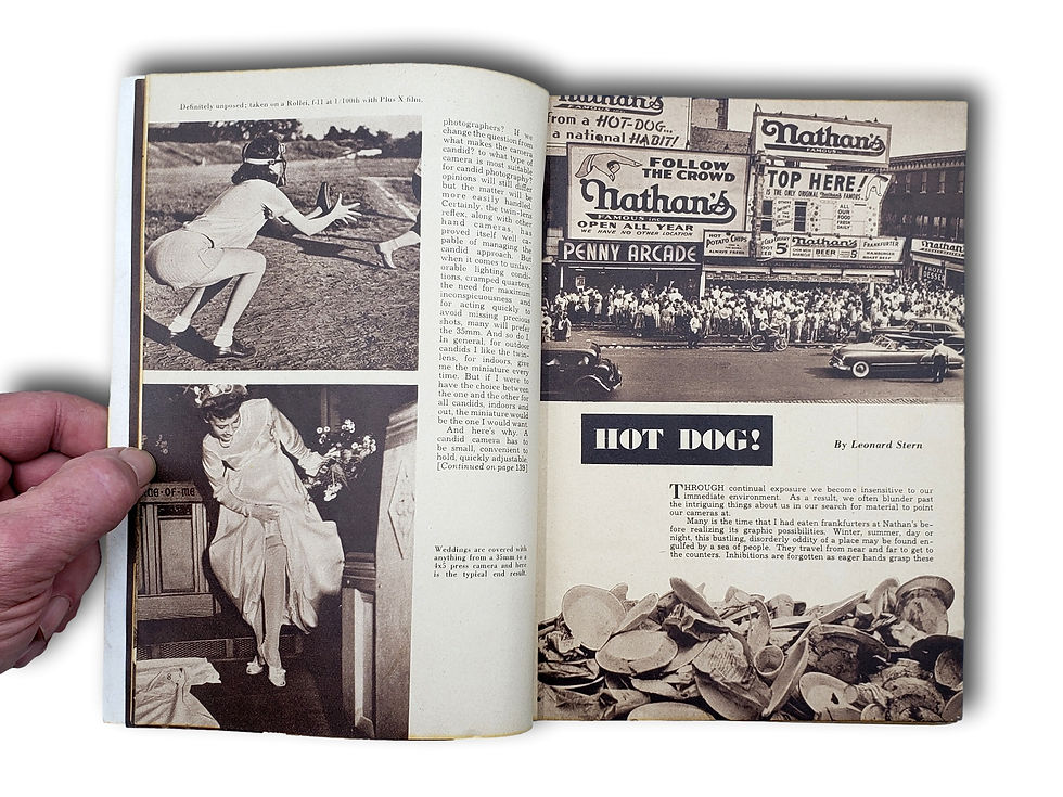 Thumbnail: Candid Photography – Fawcett Book No. 126 (1954) – The Unposed Nude – Complete I