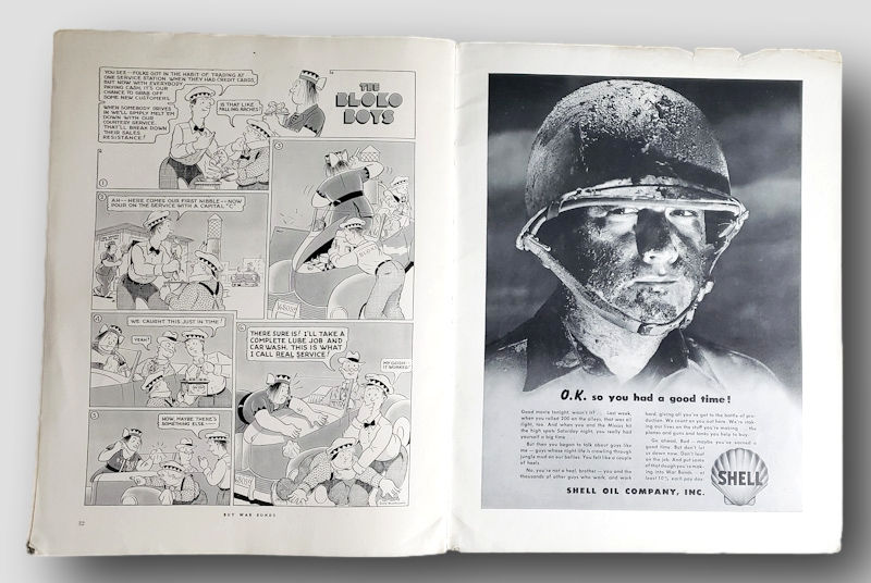 Thumbnail: 1943 Shell Progress Magazine WWII