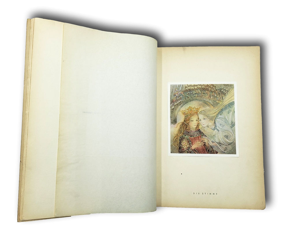 Thumbnail: 1937 Sulamith Wülfing Die Schwelle Band XI Complete with 8 Color Plates