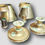 Thumbnail: Vintage Brass Candle Lamps & Shades