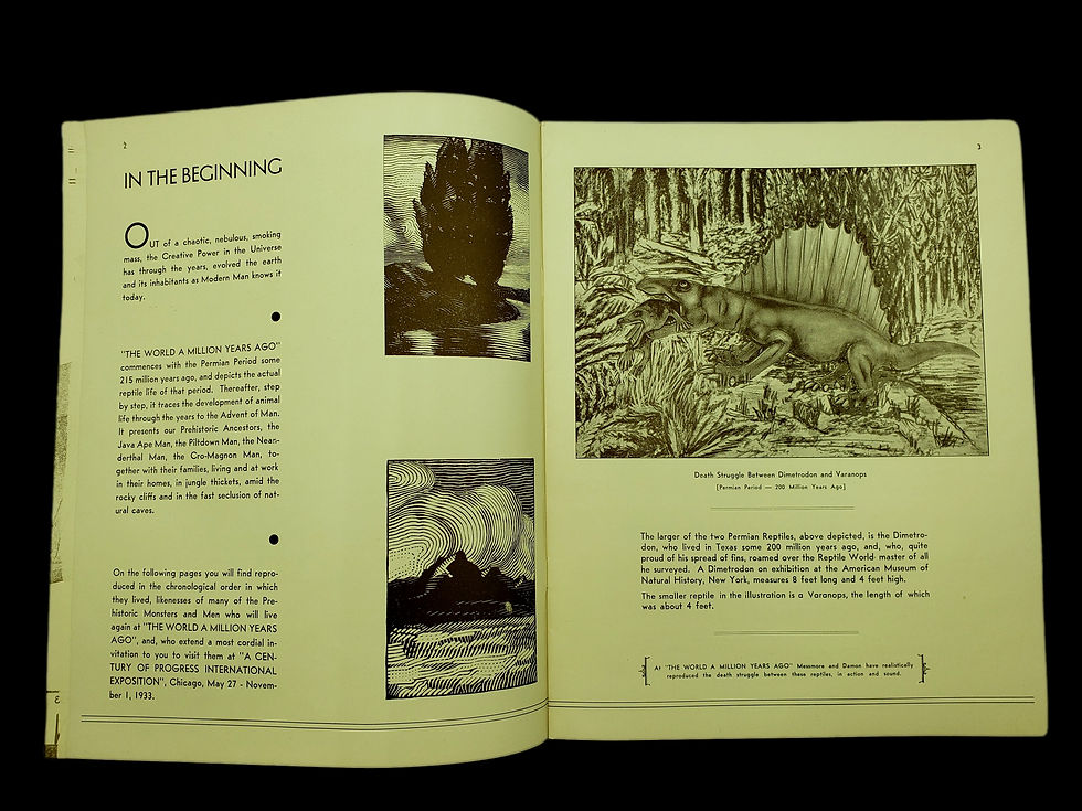 Thumbnail: Messmore & Damon Archive Lot: 12 Vintage Photos + 1933 Century of Progress “Worl