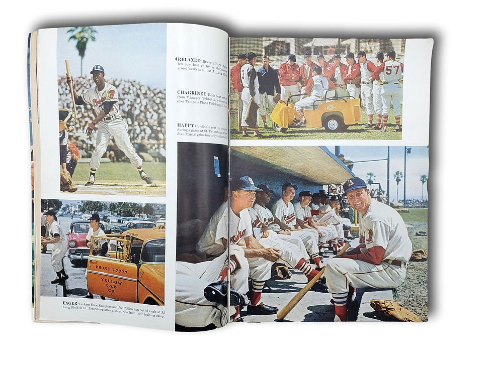 Thumbnail: Sports Illustrated March 3 1958 Spring Training Cover Vintage Baseball Mag Compl