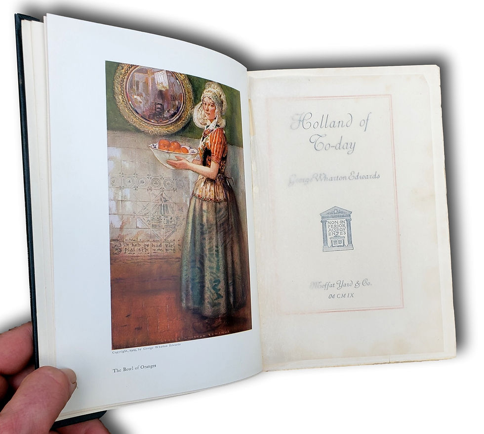 Thumbnail: Holland of To-Day by George Wharton Edwards – 1909 1st Edition Illustrated