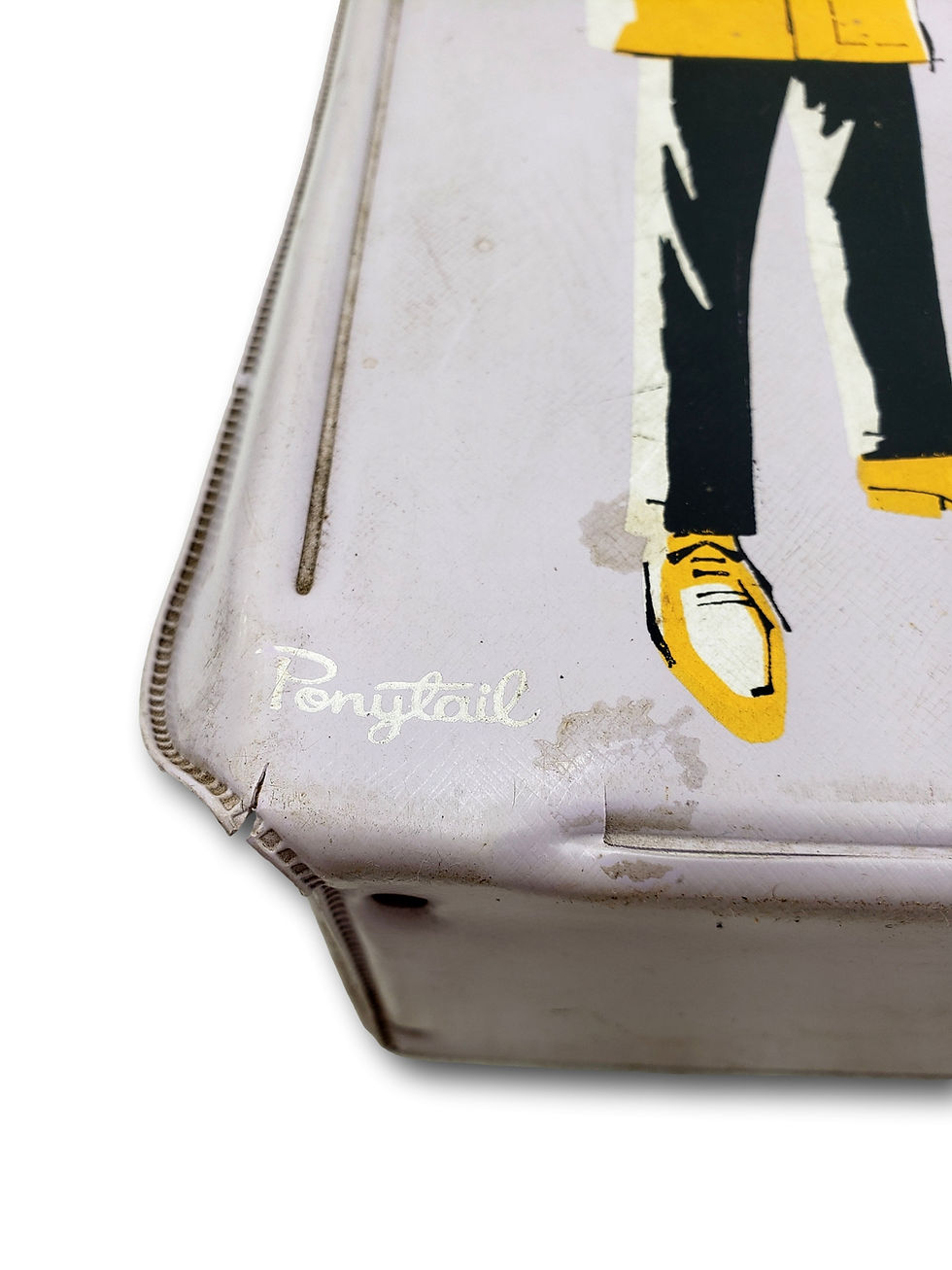 Thumbnail: Vintage 1962 Mattel Ken Doll Carrying Case Empty with 2 Ken Accessories Boxes