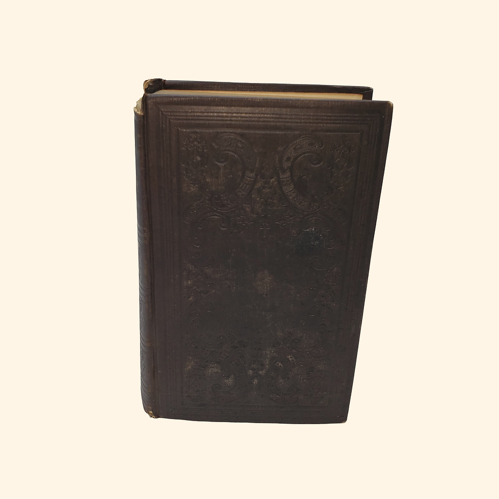 Thumbnail: 1854 History of Newton Massachusetts Francis Jackson Genealogy Book Missing Fold