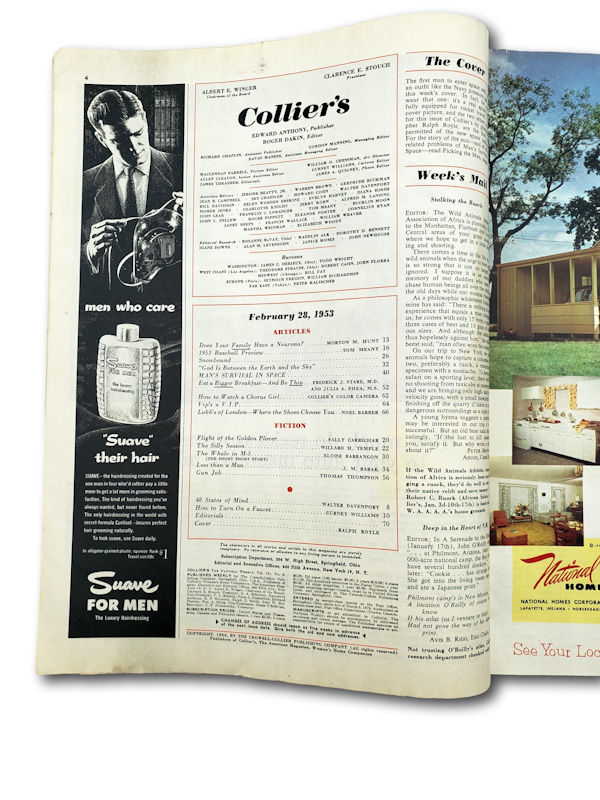 Thumbnail: 1953 Collier’s Magazine World’s First Space Suit Pre NASA Space Exploration
